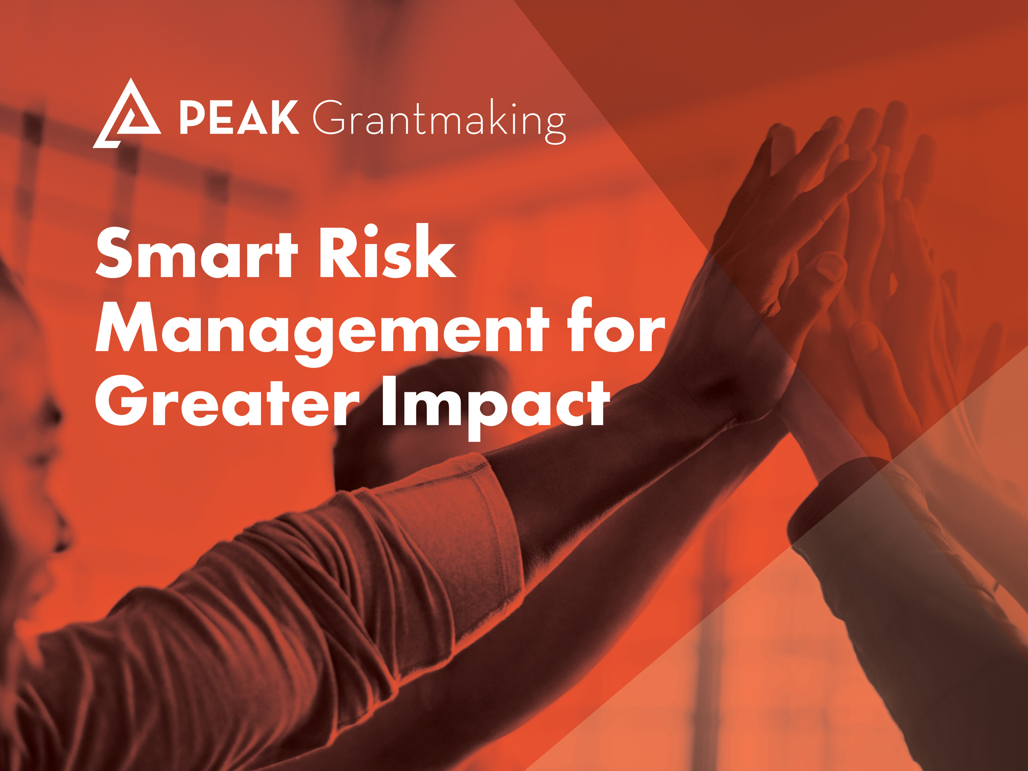 PEAK Grantmaking Online Learning Smart Risk Management Information Page